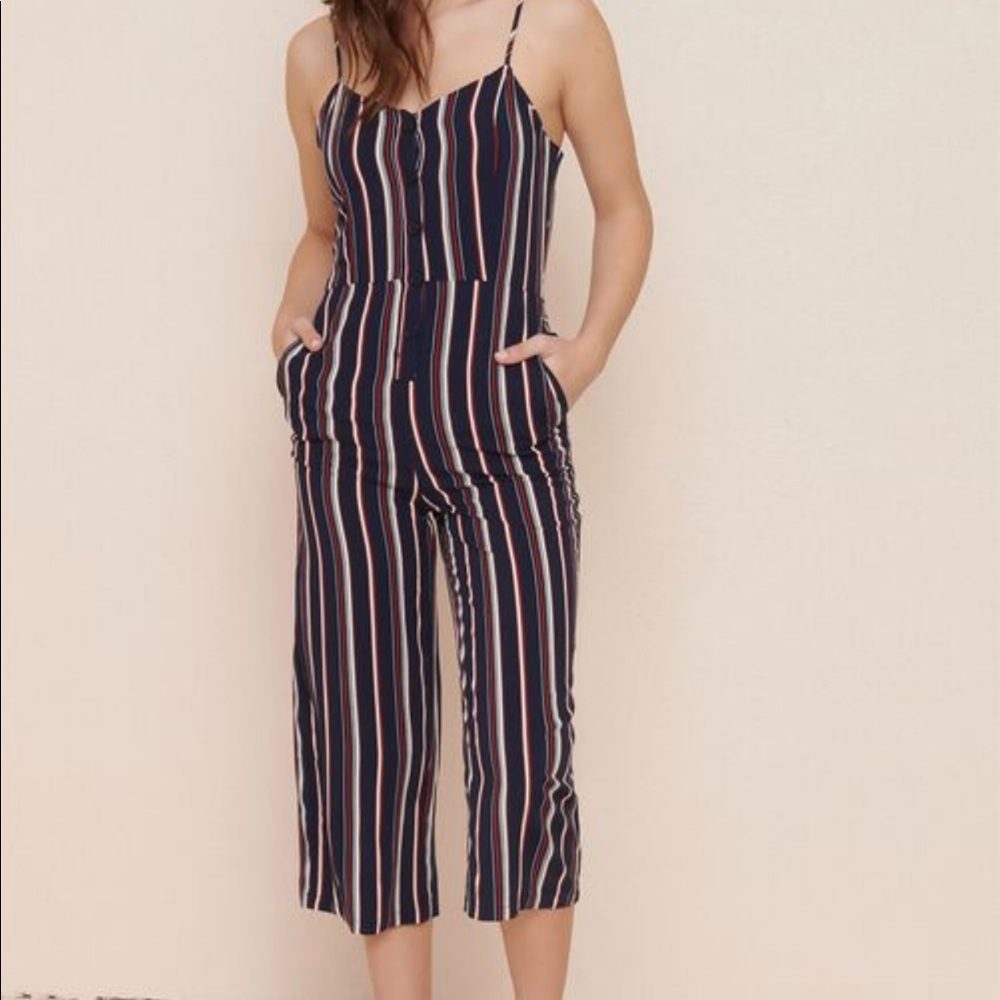 garage romper with pockets